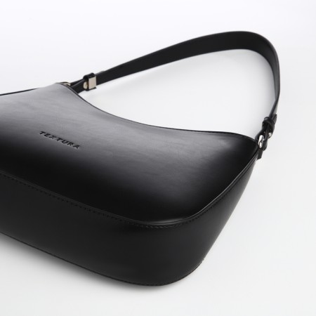 Female bag Textura, average size, black color-4