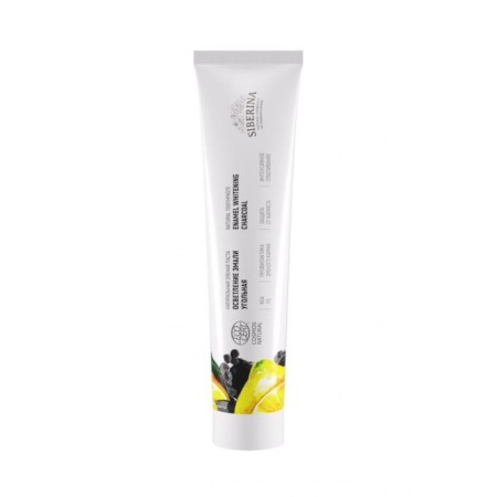Natural toothpaste "lightening enamel. Coal ", 75 ml