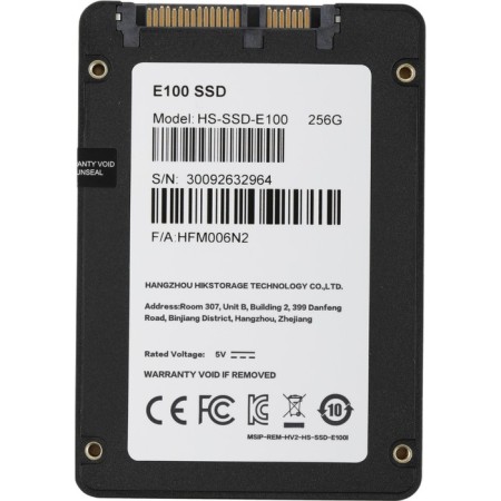SSD Hikvision Sata-III 256GB HS-SSD-E100/256G HS-SSD-E100/256G Hiksemi 2.5 "-1