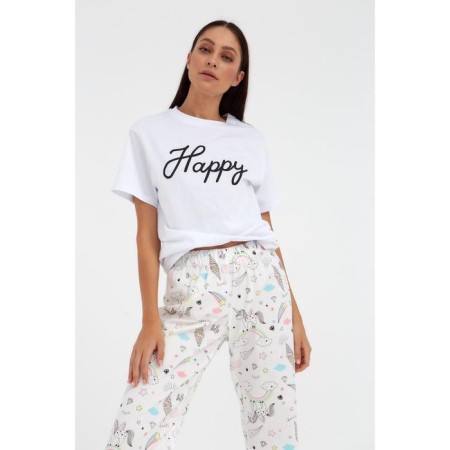 Women's pants KAFTAN "Unicorn", p. 48-50, white-4