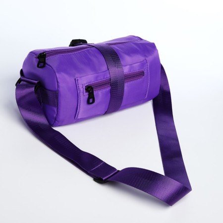 Youth bag with lightning, lilac color-5