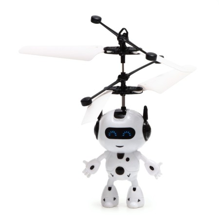 Flying toy "Cosmobot", works on the battery, the color is white-black-2