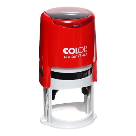 Equipment for round printing automatic Colop Printer R40, diameter 41.5 mm, with a lid, mix-4