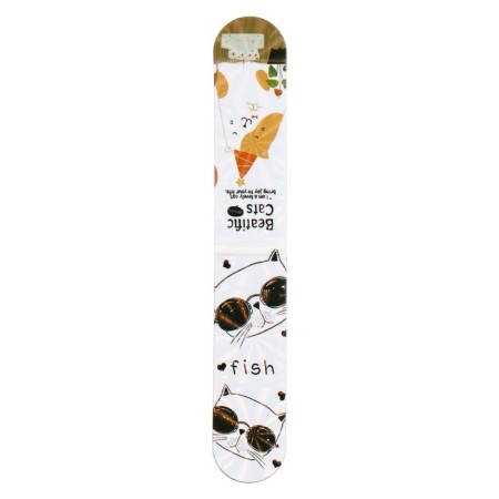 A set of magnetic bookmark for books Calligrata 6 pieces, "cats", mix-10
