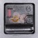 Wall clock, series: kitchen, "kitchen appliances", smooth move, D-20 cm