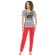 Female set, size XXS, black color