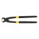 Ticks knitting tundra, CRV, straight rubberized handles, 250 mm
