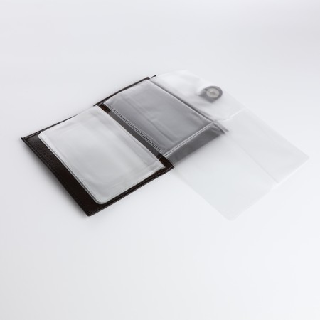 Cover for car documents and passports for magnet, brown color-6