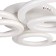 Causteen with PDU 671155/6M LED 153W Dimmer 3 modes 3000-6000k white 60x60x11 cm Bayerlux