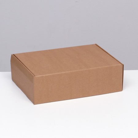 Boxing box, brown, 31 x 22 x 9.5 cm set 5 pcs