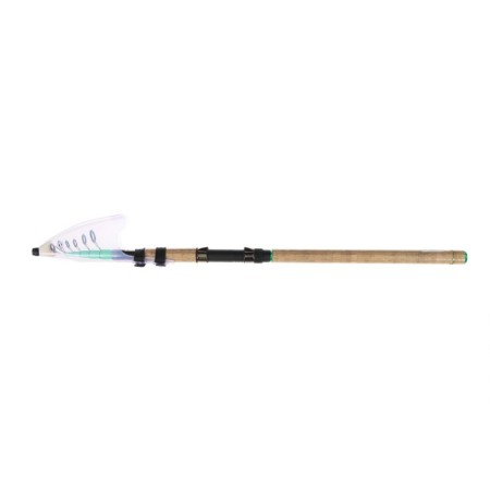 Universal Volzhanka rod “Sirius”, 7 sections, test up to 200 g, 2.7 m, black color