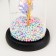 Nightlight "Bright flower" LED from batteries 3haaa 11x11x22 cm