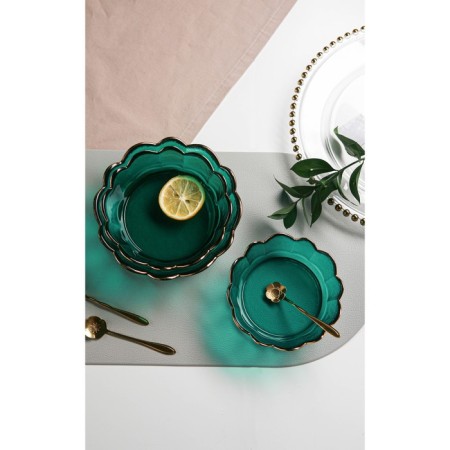 Glass Figure Salad "Flower", 400 ml, 17 × 5.5 cm-3