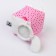 Toy soft cube "kitten", crumbs