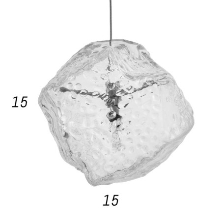 Lamp Bayerlux 1956/3cr G4 20W chrome 30x30x15-135 cm-4