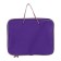 Folder with handles textile A4, 340 x 260 x 20 mm, "Office" 1Sh42 "Lux", inner pocket, purple