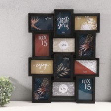 Photo frame in 12 photos 