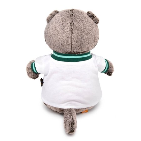 Soft toy "Basik in a T -shirt with a dragon", 19 cm-2