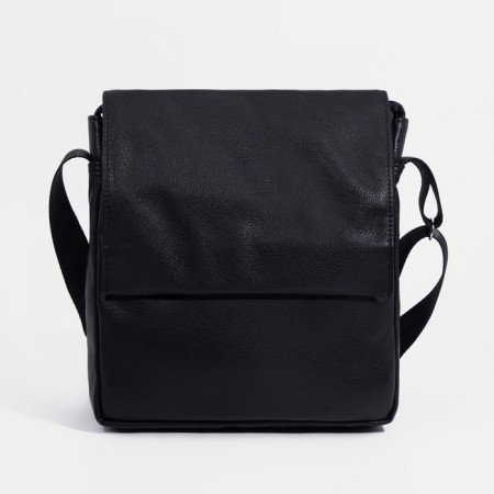 Male bag, "saxi", black color-1