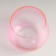 Fliker candlestick 10.5x11.5 cm pink