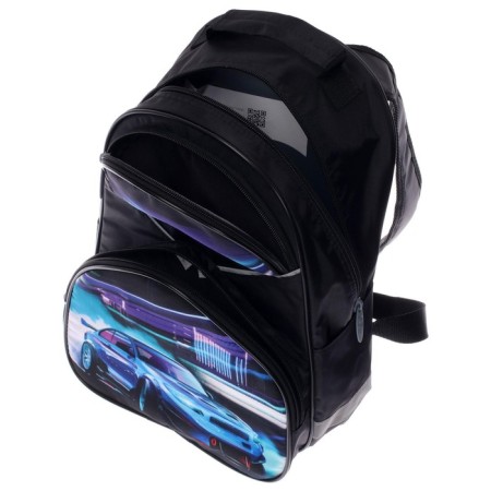 School backpack, 37 x 26 x 13 cm, ergonomic back, calligrata AN "Call"-8