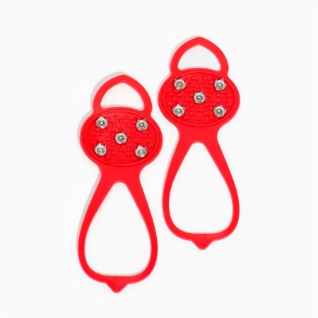 Ice-glasses 5 spikes size 26-35, red, children's-1