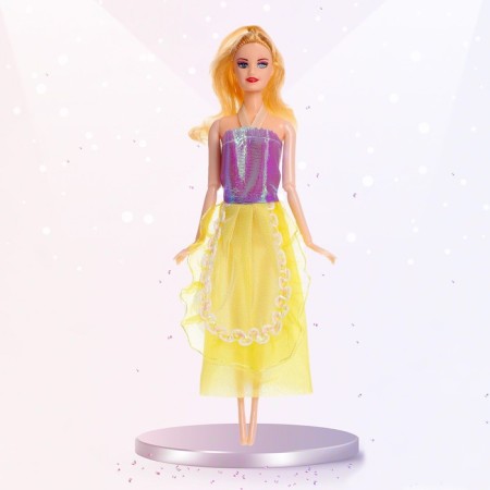 Sharnic model "Olya" with a set of dresses, with an accessory, mix-3