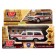 Metal GAZ-2402 Volga ambulance, 12 cm, doors and trunk open, white color