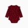 Body baby with a long sleeve "Bear", burgundy color, height 68
