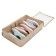 Cofr for boots "Cairo", 53x34x12 cm, 2 removable partitions