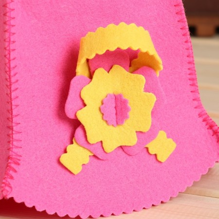 Bath cap "Coquet" Pink-1