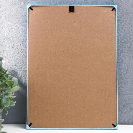 Photo frame plastic L-1 21x30 cm Blue (plastic screen)-2