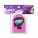 Close for hair with a clamp, purple