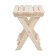 Wooden folding table 70x50 cm