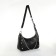 Bag Cross-Bodi with a zipper, black color