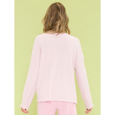 Female jumper, size 48, pink color-2