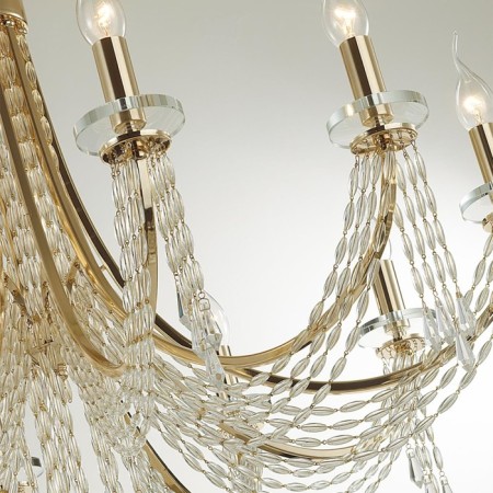 Capel E14 10x40W chandelier-1