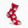 Women's socks, red color, size 25