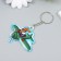PVC keychain "Pilot" Soft 5.1x6 cm