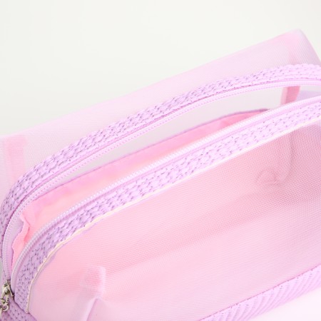 Lightning cosmetic bag, lilac color-2
