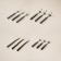 A set of cutlery of stainless steel SL Home, 24 objects, silver color, brown handle color