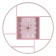 Watch Wall Interior "Classics", silent, d-35 cm, pink, aa