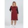 Women's dress, size 54, red color