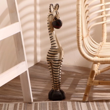 Souvenir tree "Zebra Tikhon" 60x11x11 cm-3