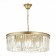 Suspended chandelier ST LUCE. SL1624.203.08. Ercolano. 6x40 W, E14, 55x55x18 cm, Shampan