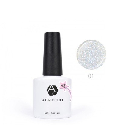 ADricoCo Gel-LK "#Tysvede", No. 01 Luchezar, 8 ml-1