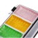 Watercolor paints, pearl, + brush, in a plastic box, 5 colors