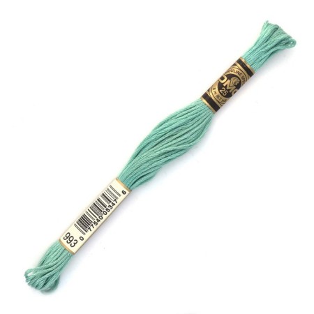 The threads of the DMC 117 (993), 12 pcs. packaged