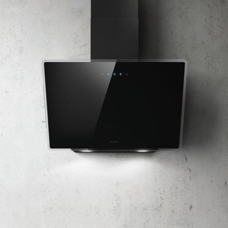 Exto Elica Shire BK/A/60 No Plug, fireplace, 1200 m3/h, 2 speeds, 59.8 cm, black-1