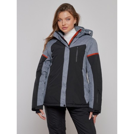 Ski jacket women's, size 54, black color